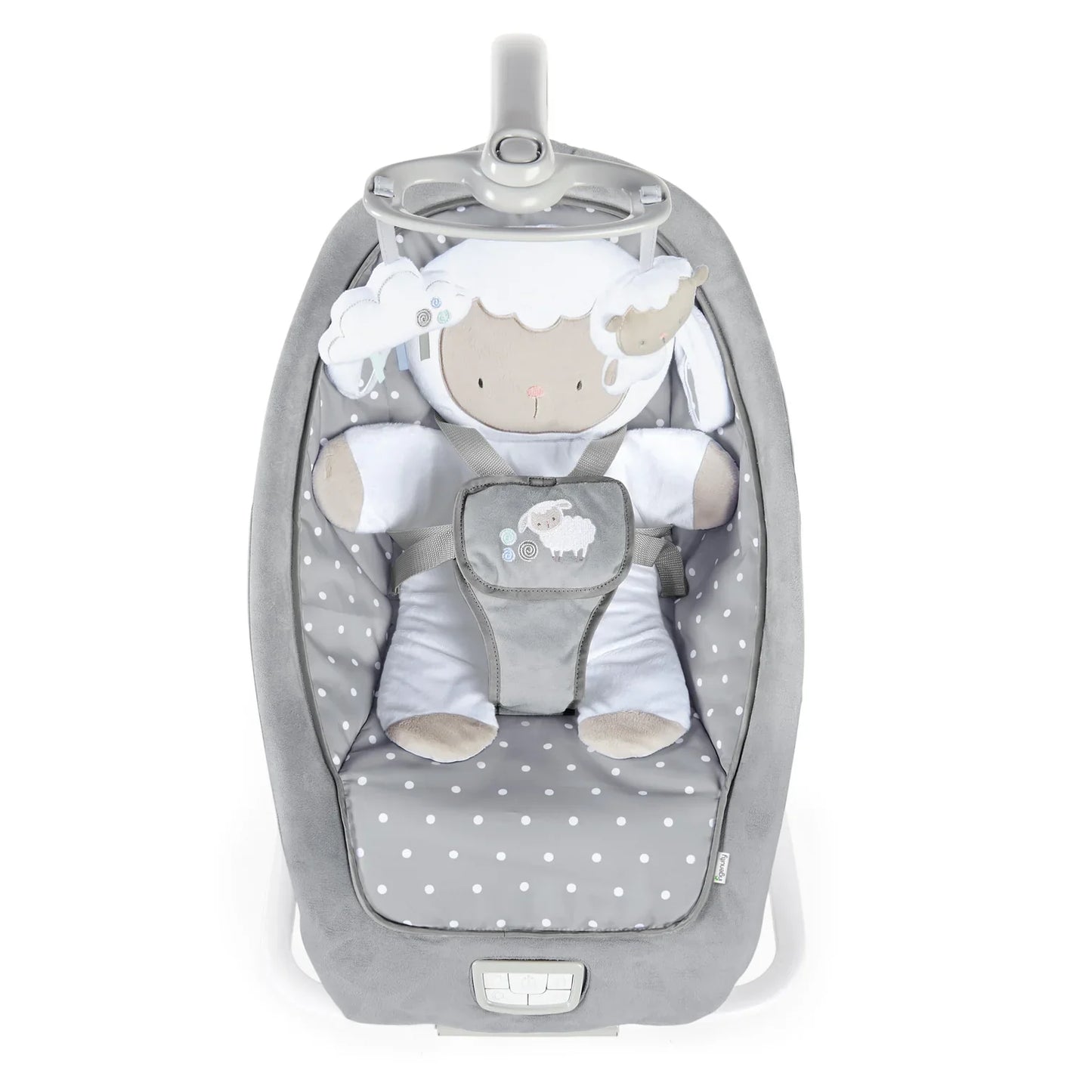 Ingenuity Infant to Toddler Rocker and Baby Bouncer Seat, Cuddle Lamb